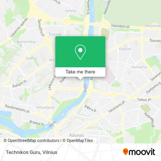 Карта Technikos Guru