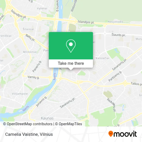 Camelia Vaistine map