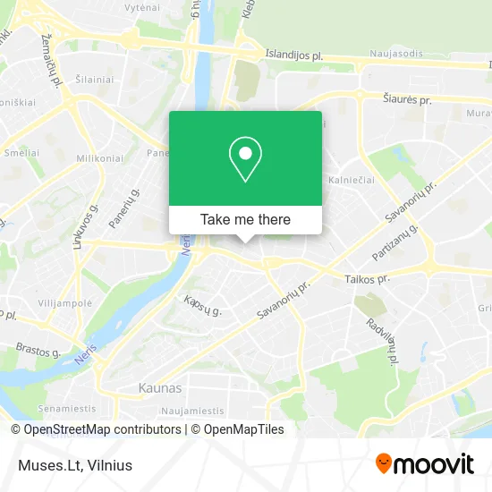 Карта Muses.Lt