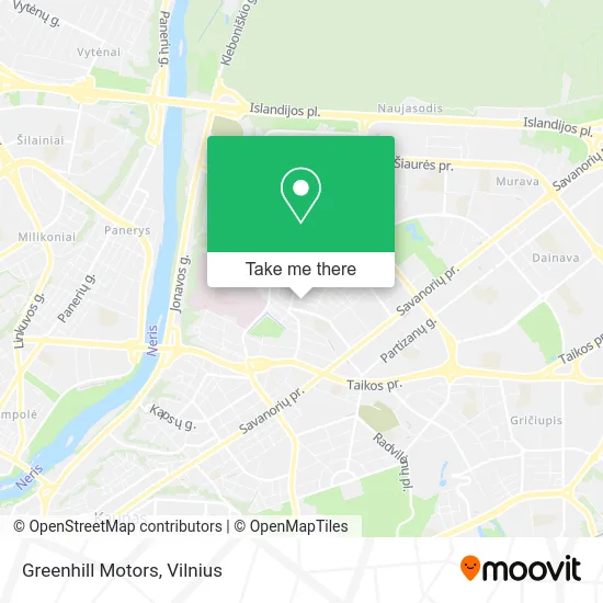Карта Greenhill Motors