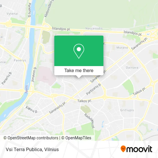 Карта Vsi Terra Publica