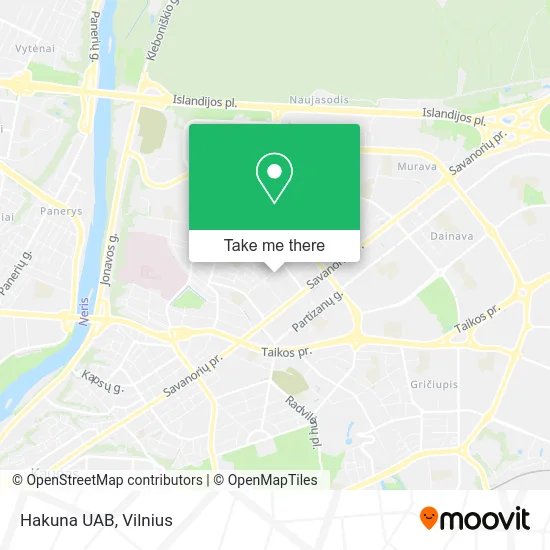 Карта Hakuna UAB