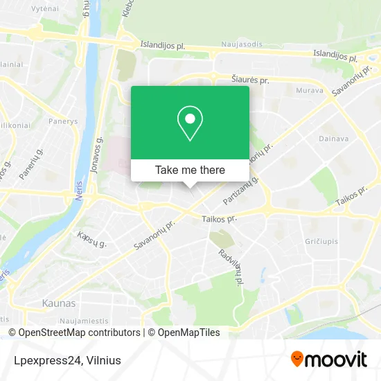 Карта Lpexpress24