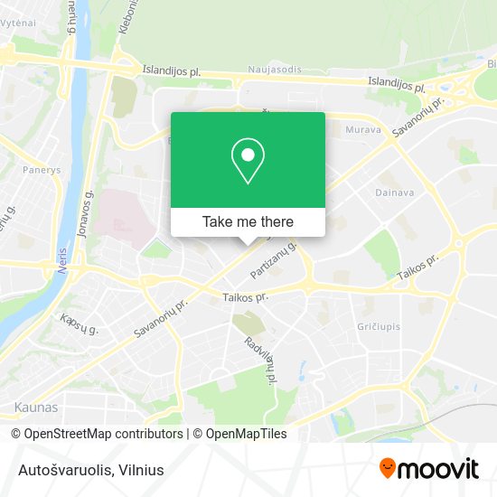 Карта Autošvaruolis