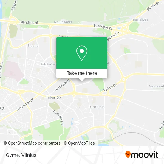 Карта Gym+