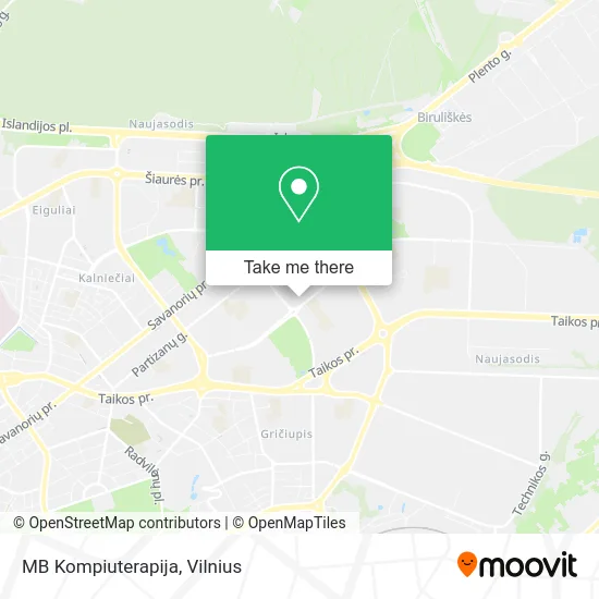 Карта MB Kompiuterapija