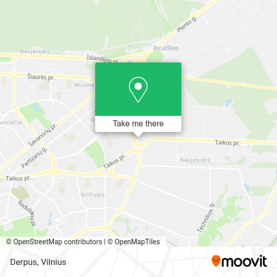 Карта Derpus