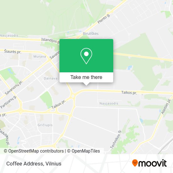Карта Coffee Address