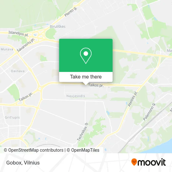 Карта Gobox