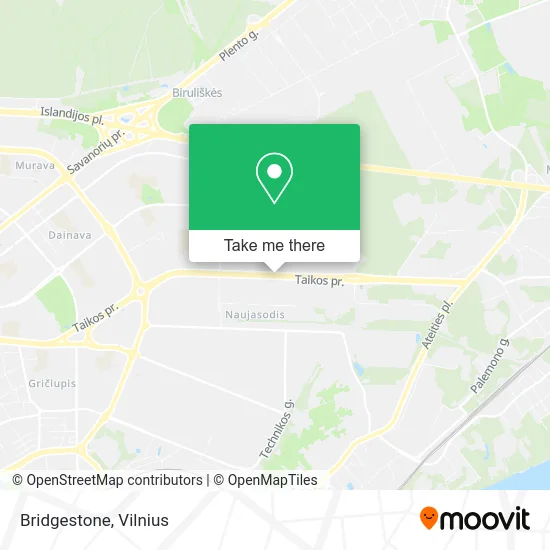 Карта Bridgestone