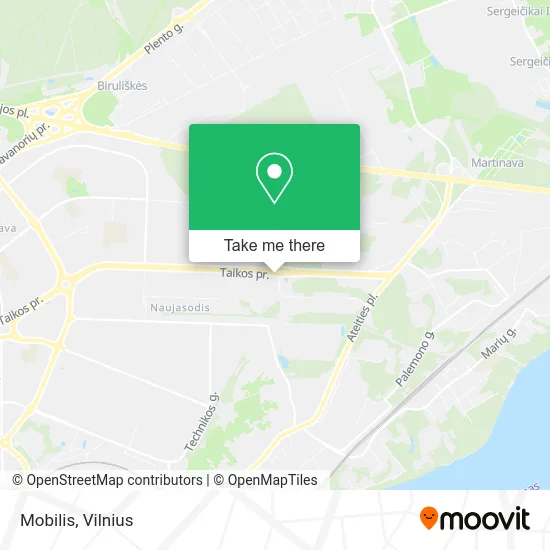 Карта Mobilis