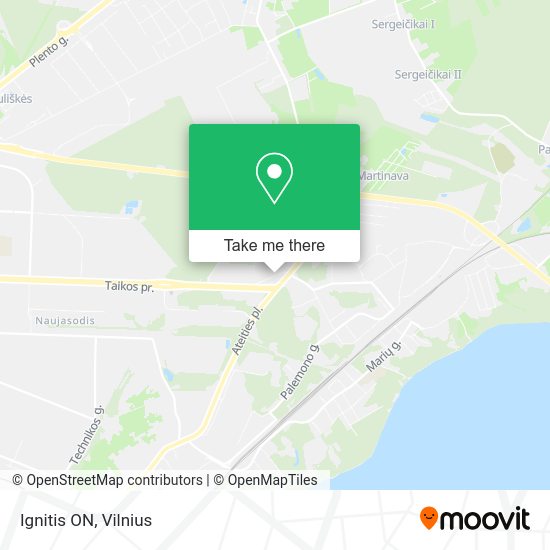 Карта Ignitis ON