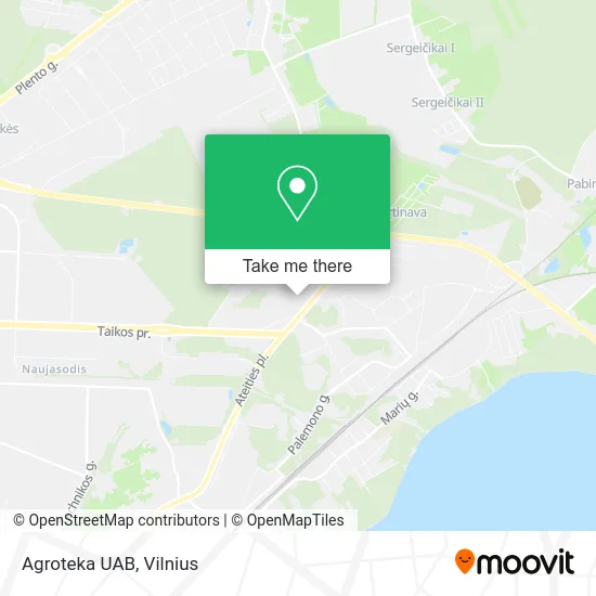 Карта Agroteka UAB