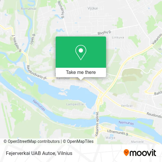 Карта Fejerverkai UAB Autoe