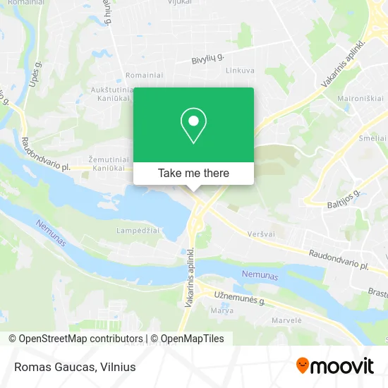 Карта Romas Gaucas