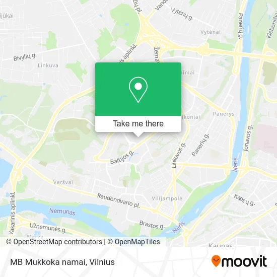 Карта MB Mukkoka namai