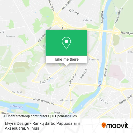 Карта Elvyra Design - Rankų darbo Papuošalai ir Aksesuarai
