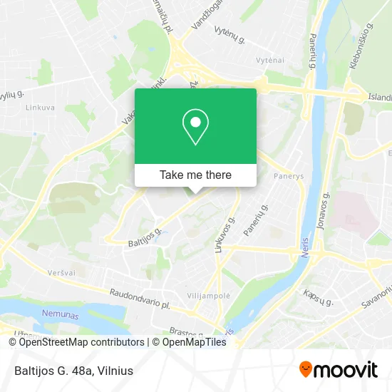 Карта Baltijos G. 48a