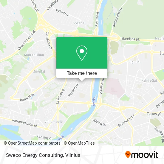 Карта Sweco Energy Consulting