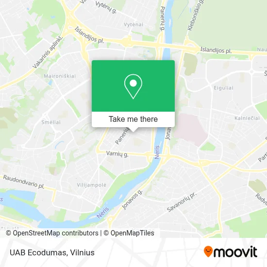 UAB Ecodumas map