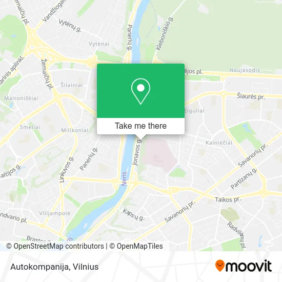 Карта Autokompanija