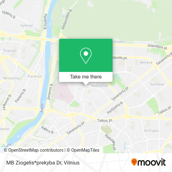 Карта MB Ziogelis*prekyba Dr