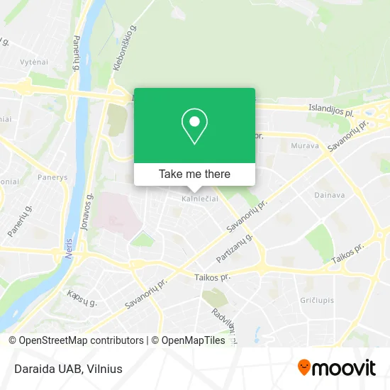 Карта Daraida UAB