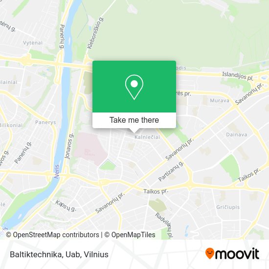 Карта Baltiktechnika, Uab