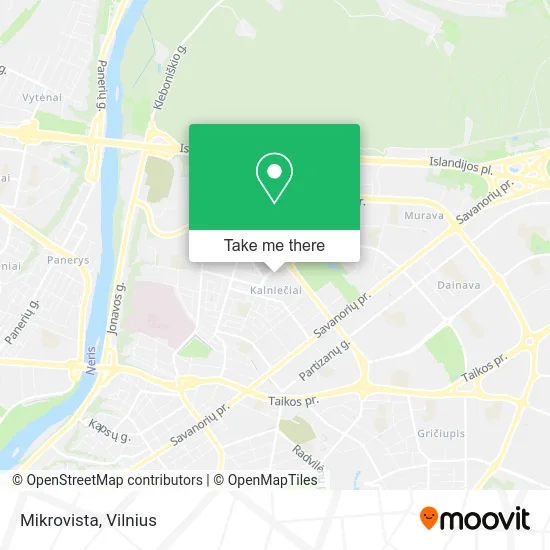 Карта Mikrovista