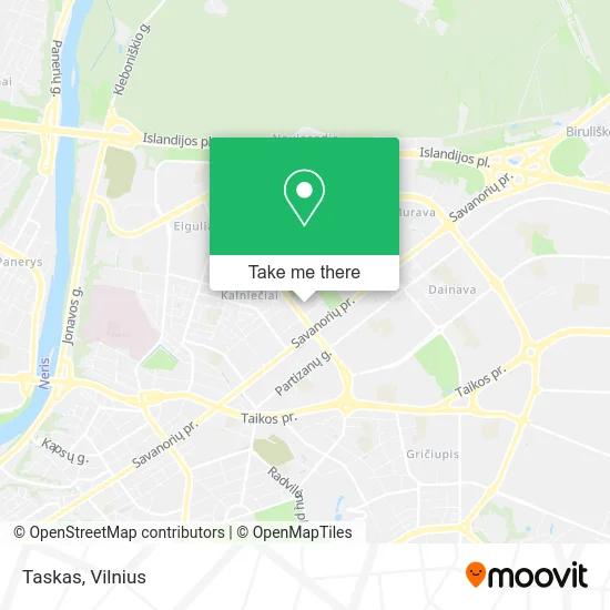 Карта Taskas