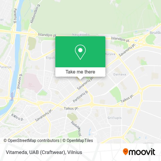 Карта Vitameda, UAB (Craftwear)