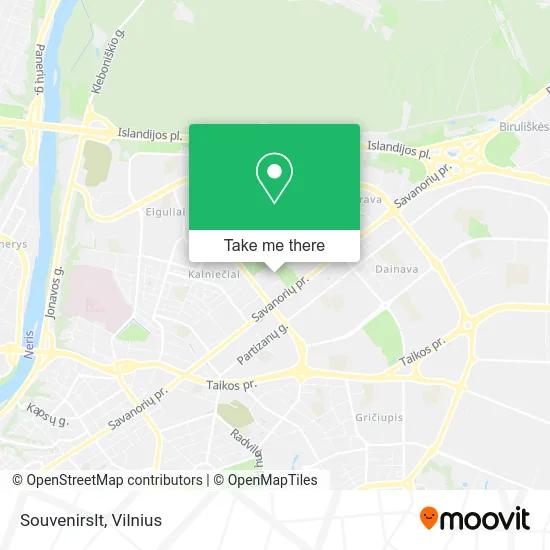 Карта Souvenirslt