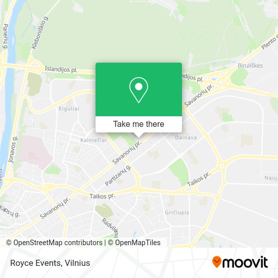 Карта Royce Events