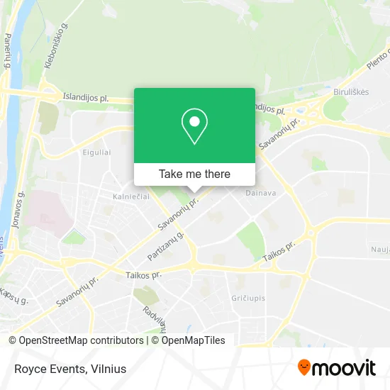 Карта Royce Events