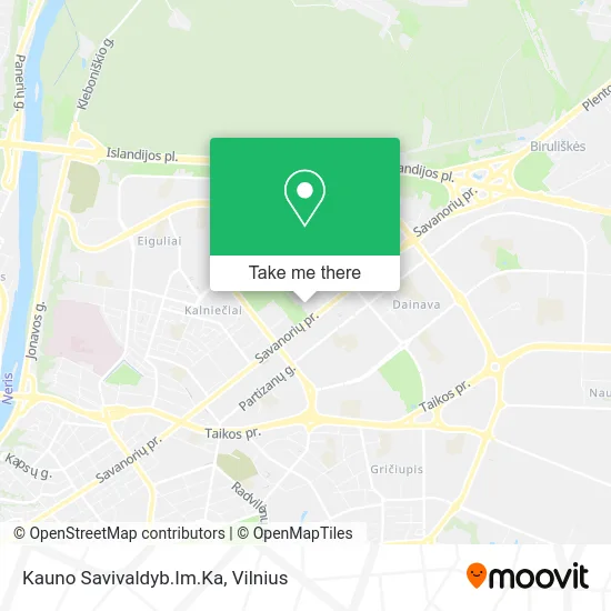 Карта Kauno Savivaldyb.Im.Ka