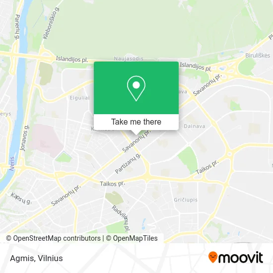 Карта Agmis