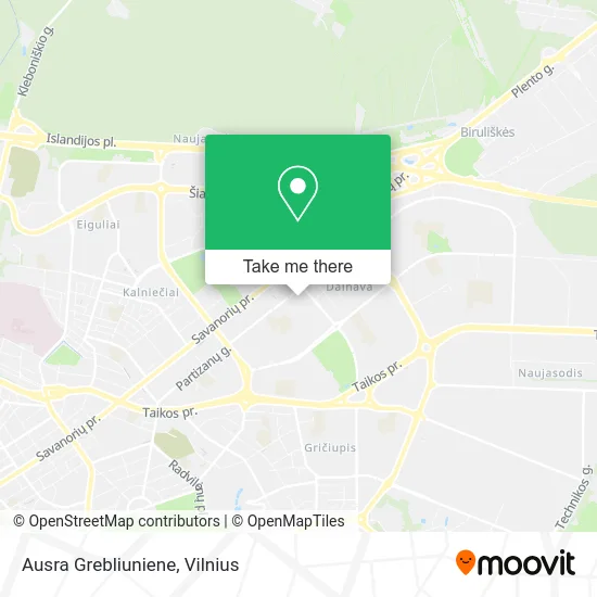 Карта Ausra Grebliuniene