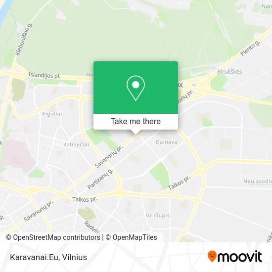 Карта Karavanai.Eu