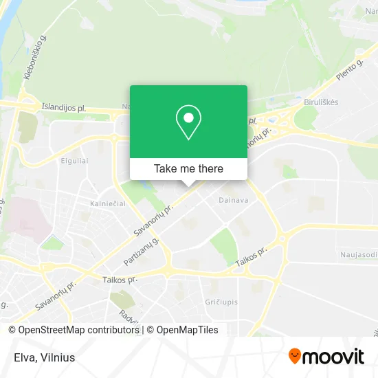 Карта Elva