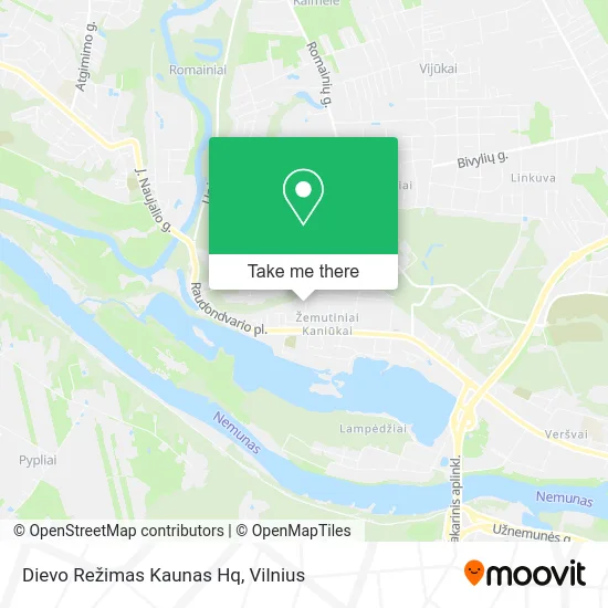 Карта Dievo Režimas Kaunas Hq