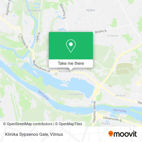 Карта Klinika Sypsenos Gale