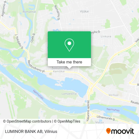 Карта LUMINOR BANK AB