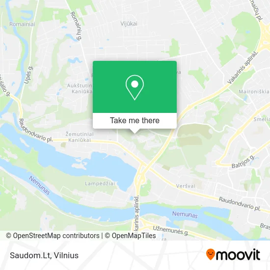 Карта Saudom.Lt