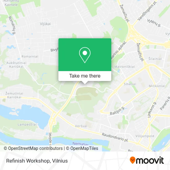 Карта Refinish Workshop