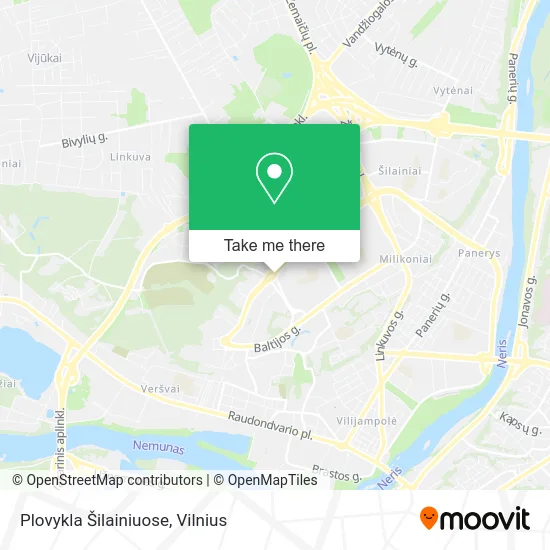 Plovykla Šilainiuose map