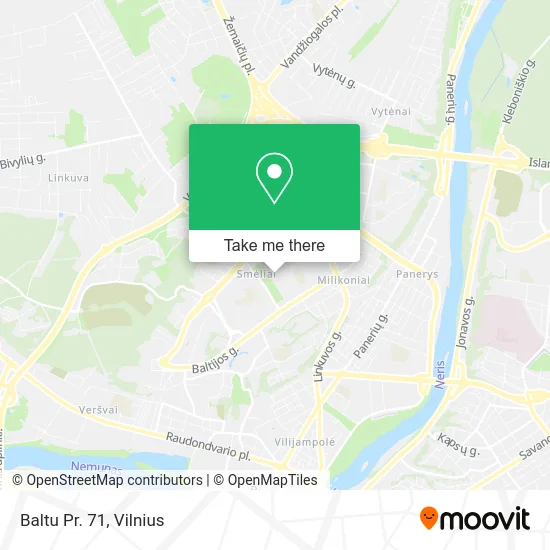 Карта Baltu Pr. 71