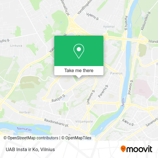 Карта UAB Insta ir Ko