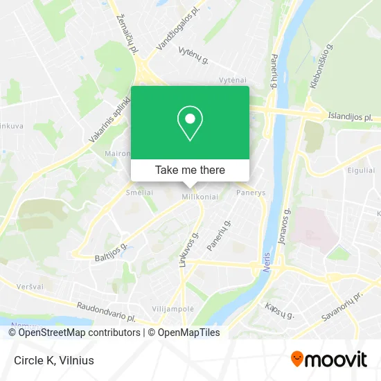 Карта Circle K