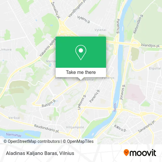 Карта Aladinas Kaljano Baras