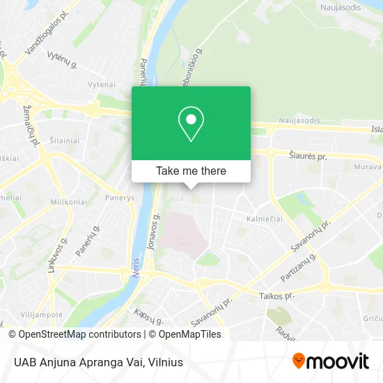 Карта UAB Anjuna Apranga Vai